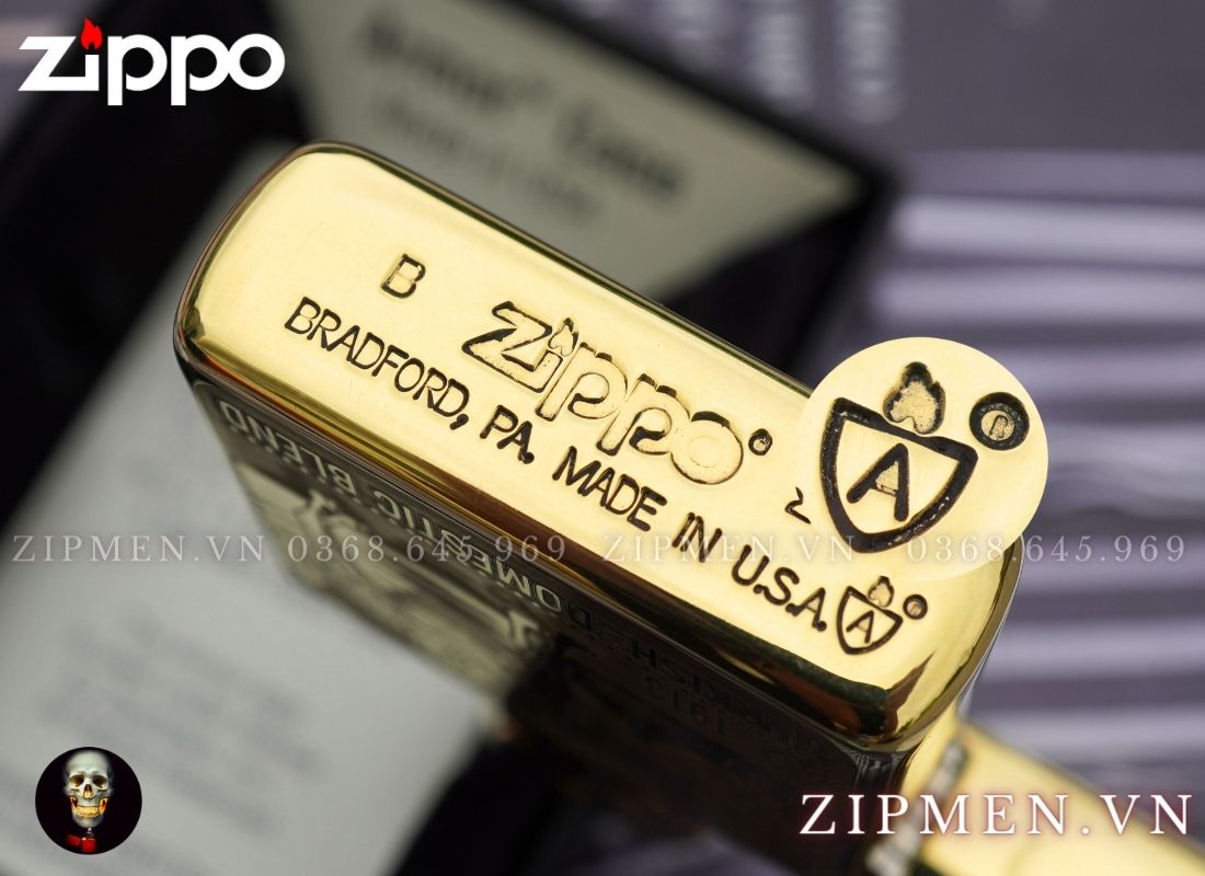 Zippo usa armor camel chính hãng Mỹ