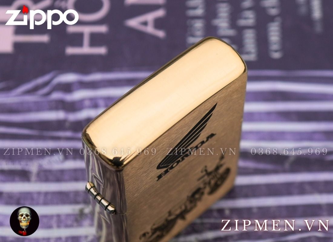 Bật lửa zippo chính hãng chủ đề xe máy Honda 67