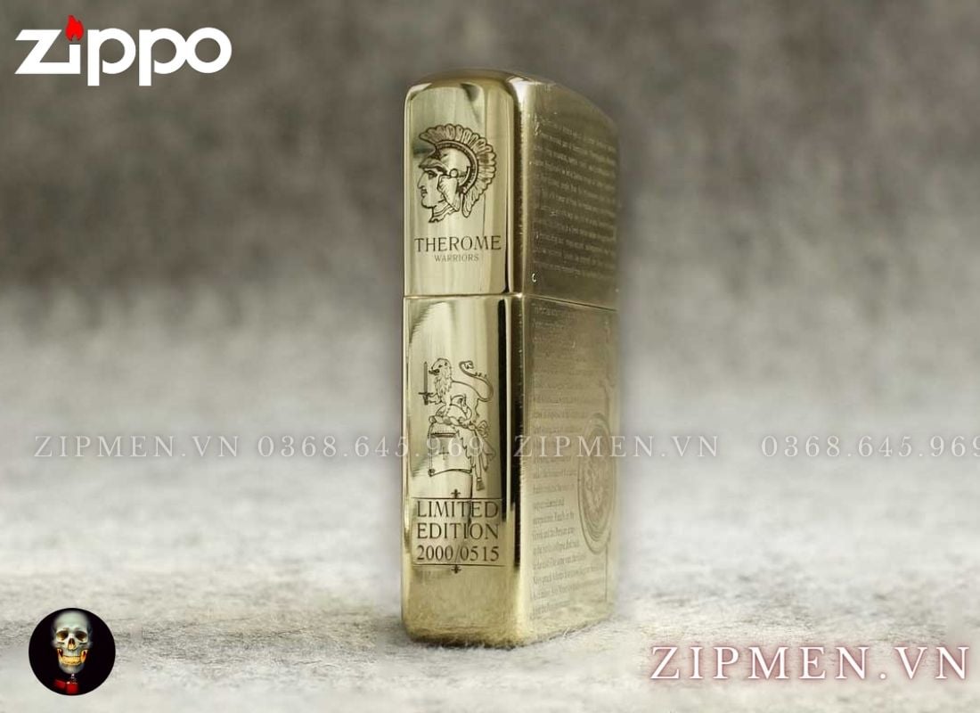 Bật lửa zipo usa chủ đề 300 chiến binh 300 chiến binh sparta cao cấp