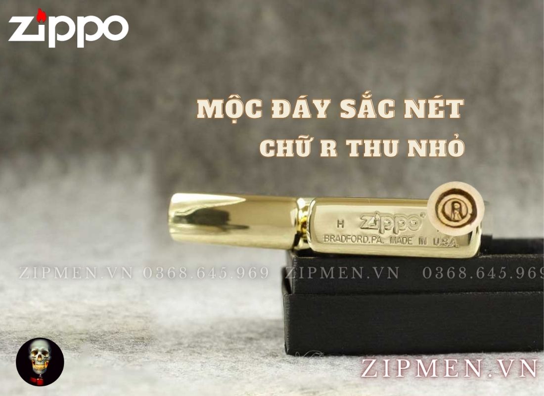 bật lửa zippo made in USA chính hãng