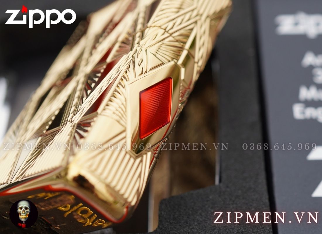 Bản lề 5 chấu kín khít được mạ vàng