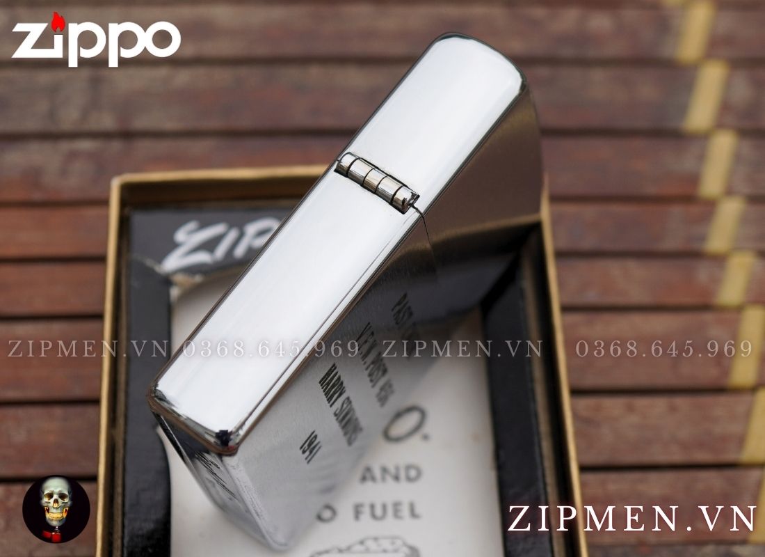 Hộp quẹt zippo cổ xưa năm 1973 mới nguyên hộp