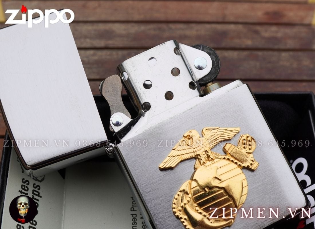 Zippo USA Emblem thuỷ quân lục chiến
