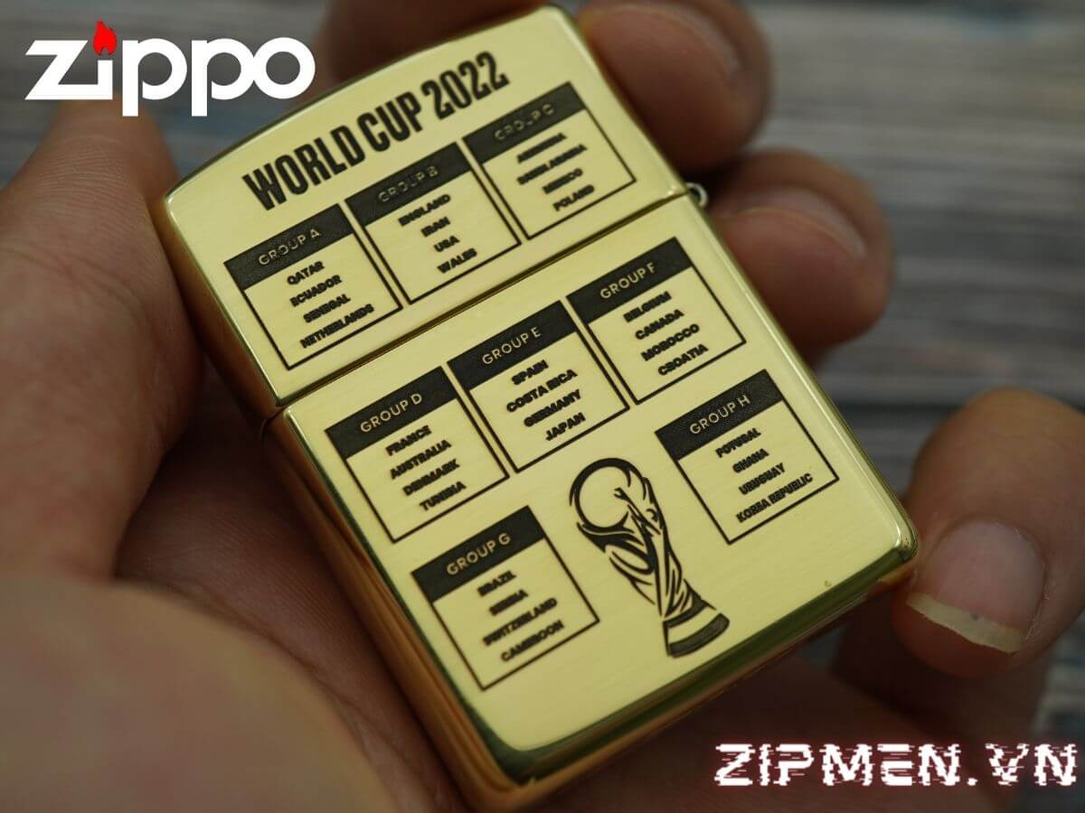 mặt sau của zippo