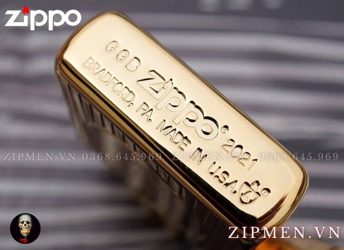 Zippo Founder’s Day 2021 Gold Plated Edition Zippo 49631