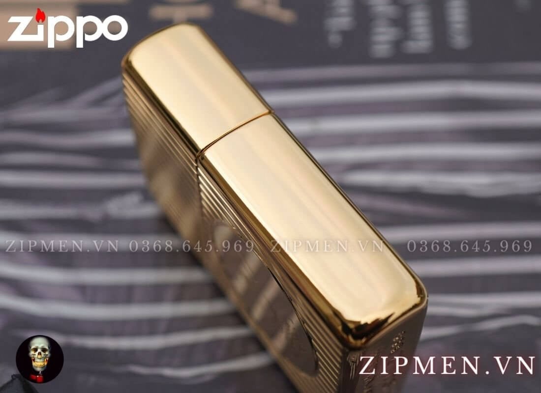 Zippo Founder’s Day 2021 Gold Plated Edition Zippo 49631
