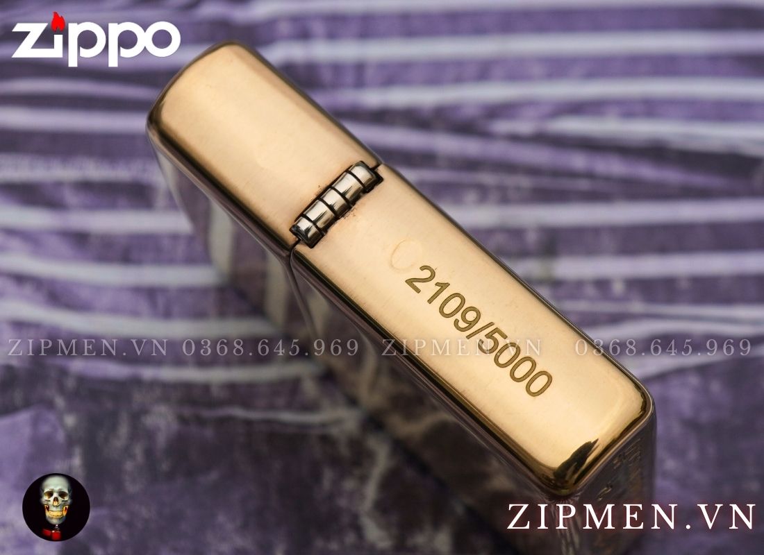 Bật lửa zippo armor cao cấp chủ đề điệp viên 007