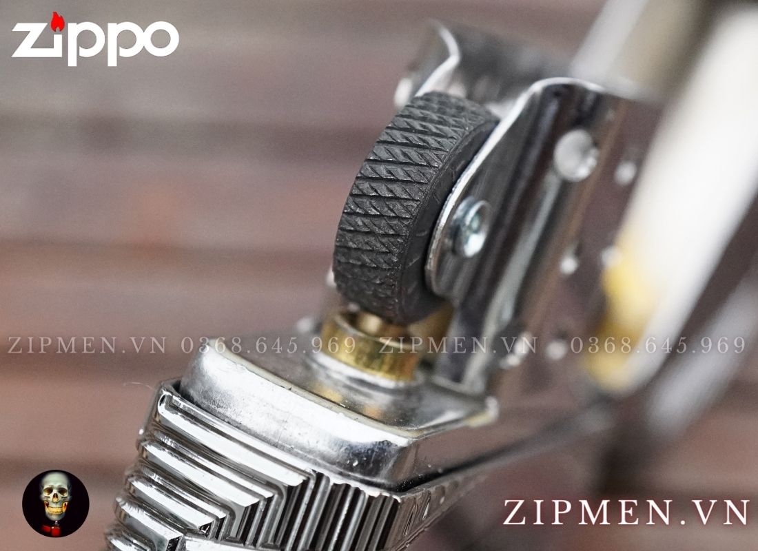 Bật lua zippo armor harley davidson collectible 2022 cao cấp màu trắng chrome