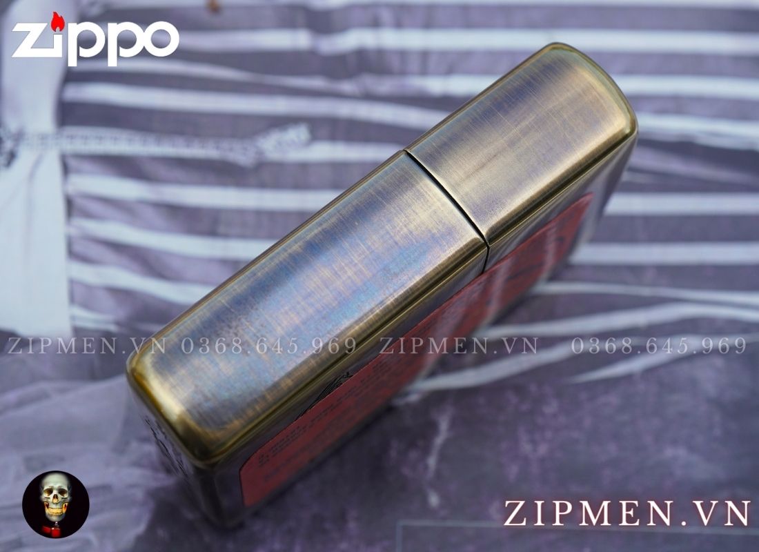 Zippo Armor cao cấp chủ đề câu cá