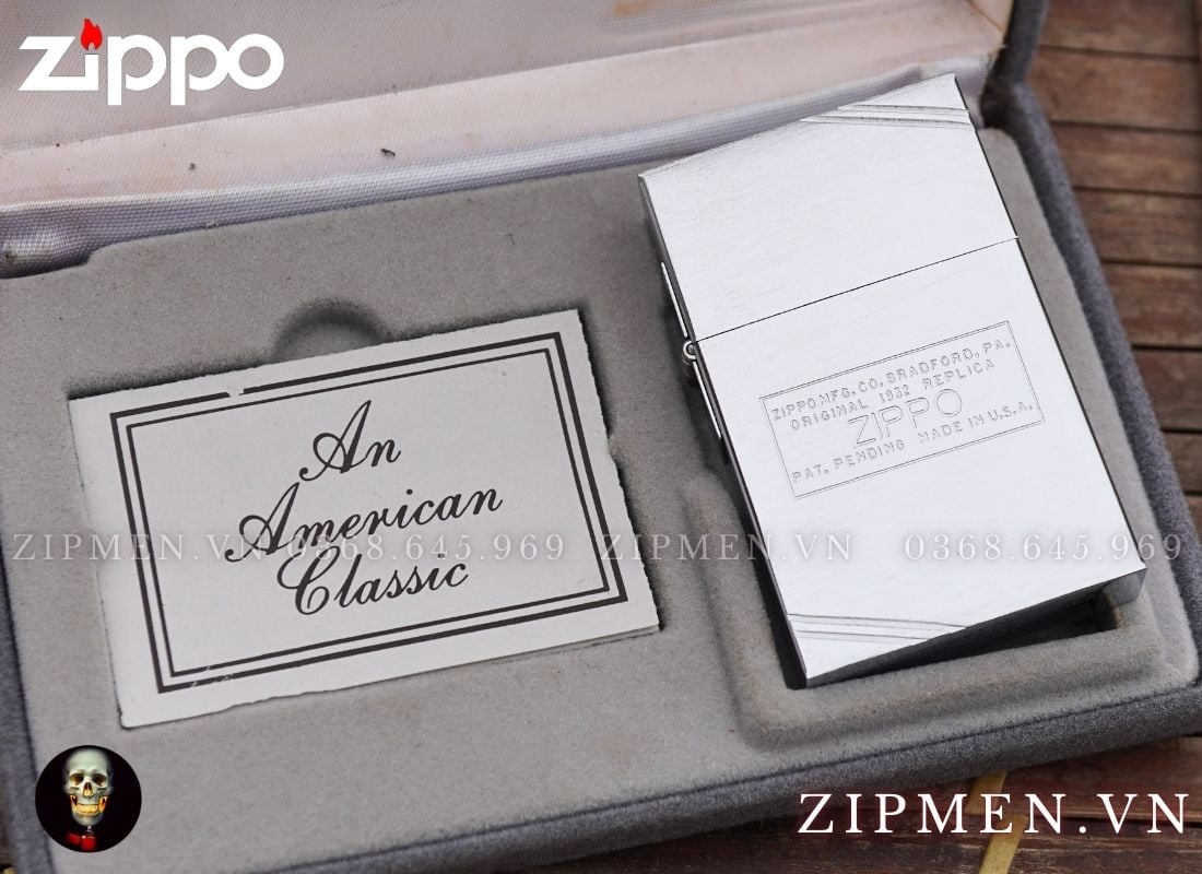Zippo replica 1932 cổ xưa năm 1988