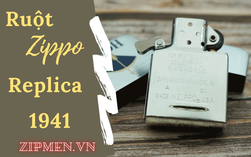 Zippo replica 1941được sản xuất từ năm 2001