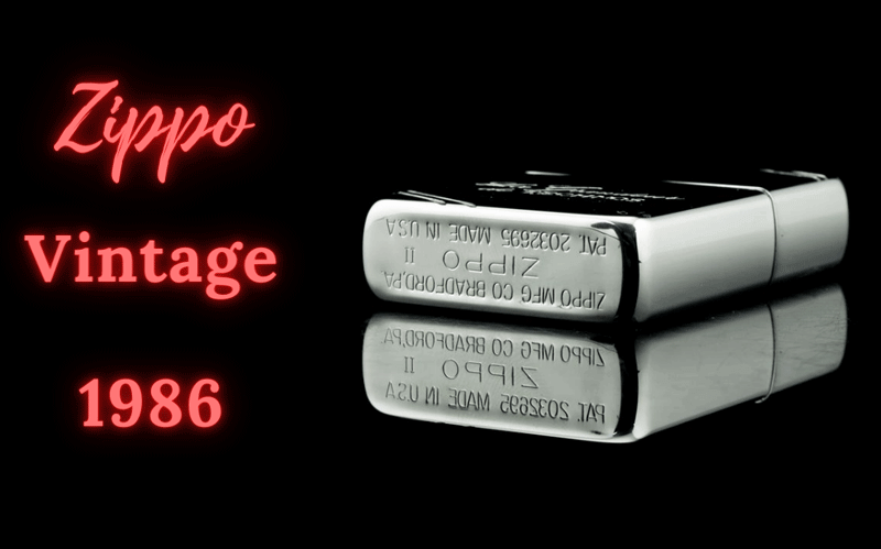 Dòng hộp quẹt Zippo replica đầu tiên năm 1986