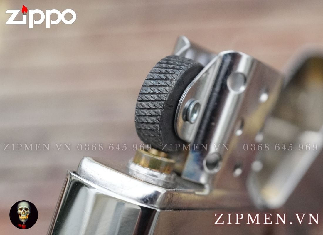 bật lửa zippo vintage tái bản 1937 trắng nhám logo quốc huy hoa kỳ