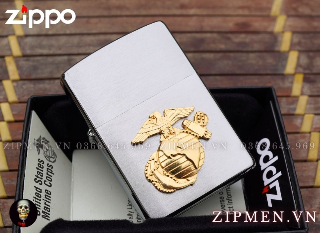 Zippo USA Emblem thuỷ quân lục chiến