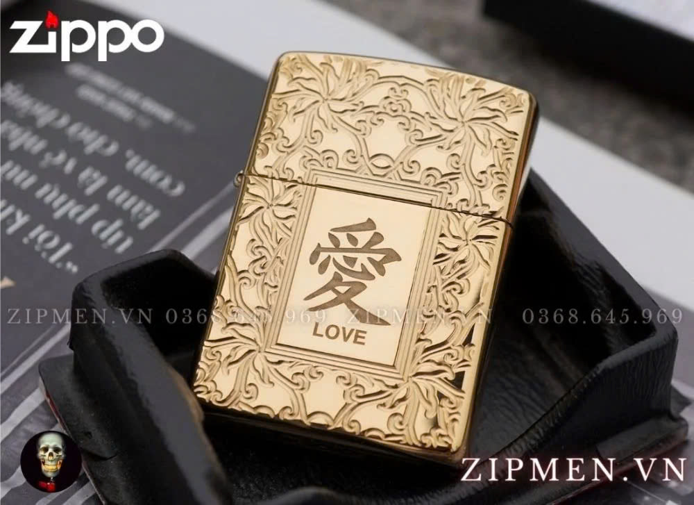 Bật lửa zippo zorro khắc theo yêu cầu