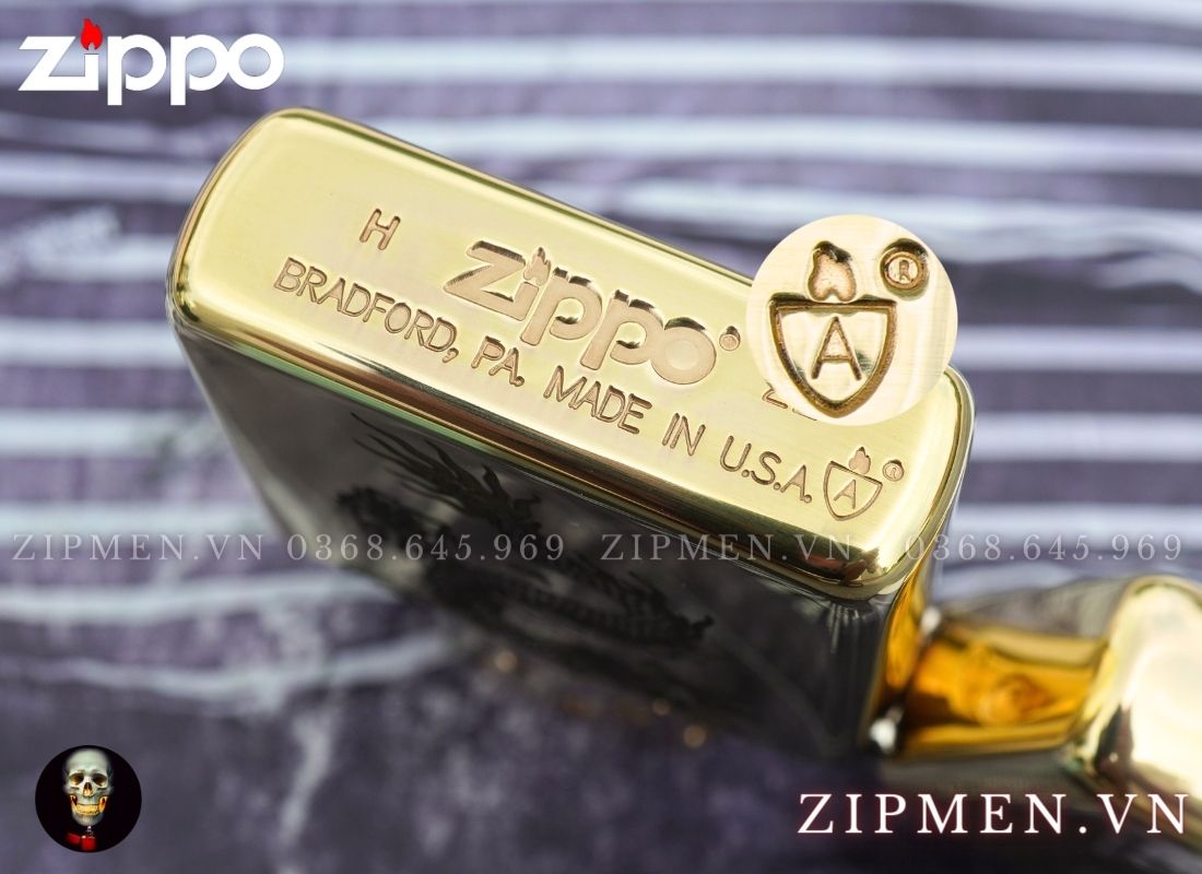 zippo armor hình con rồng