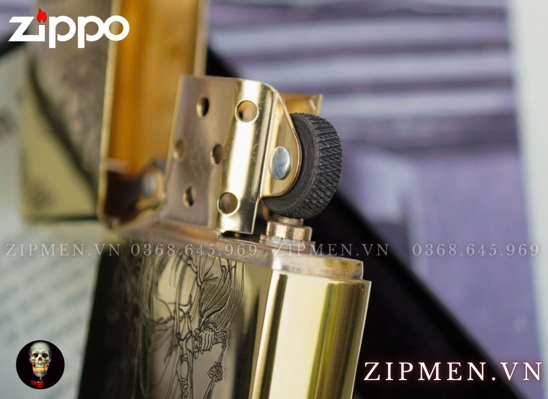 Zippo usa cao cấp chủ đề Quan Công