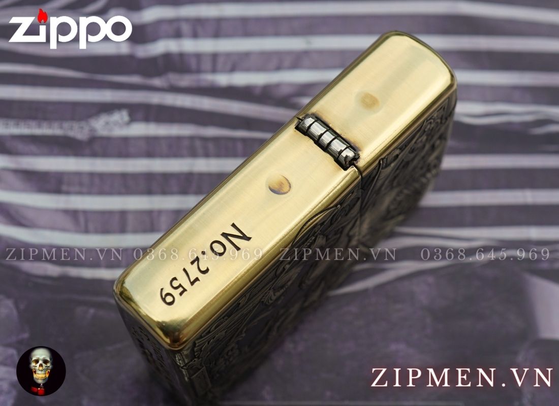 Zippo Armor xuất Nhật chủ đề cung Ma Kết