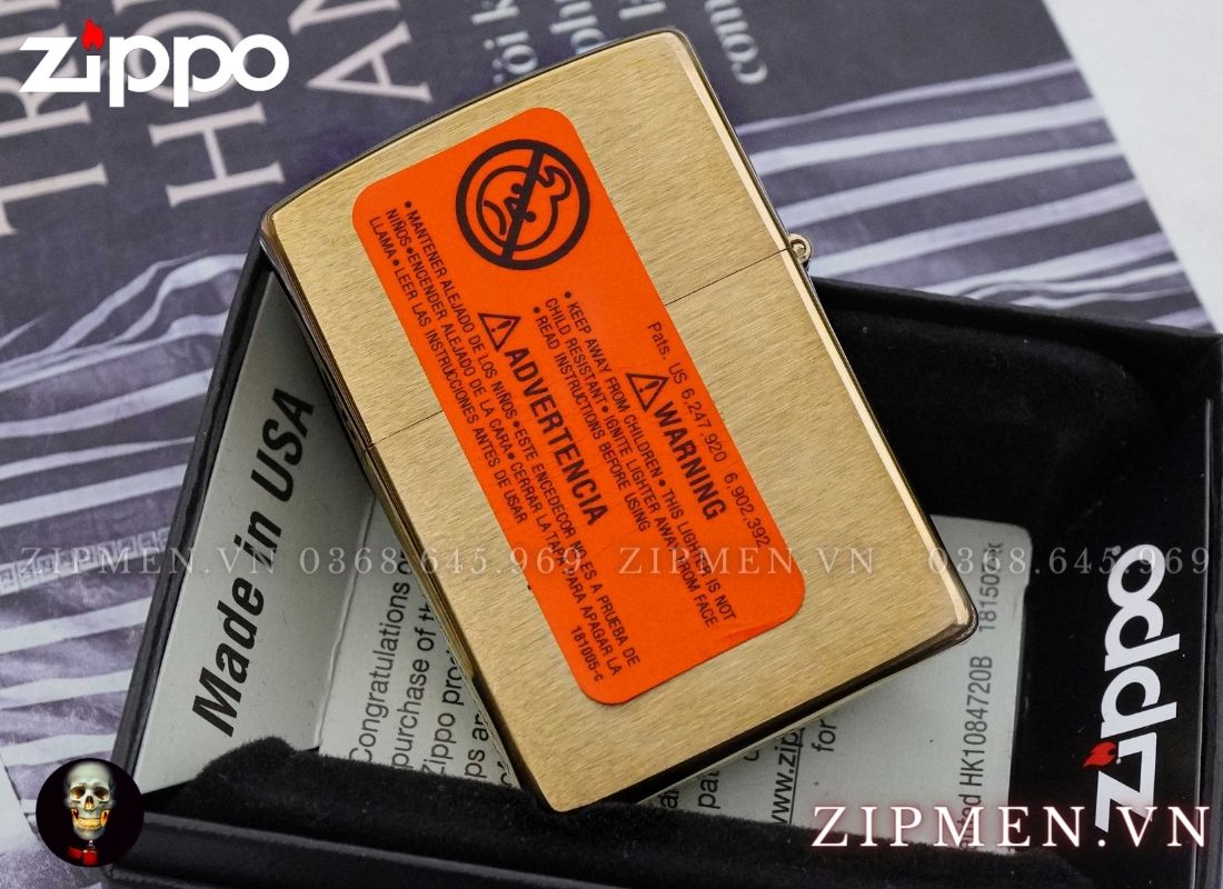 Bật lửa zippo USA khắc cnc chủ đề mã đáo thành công