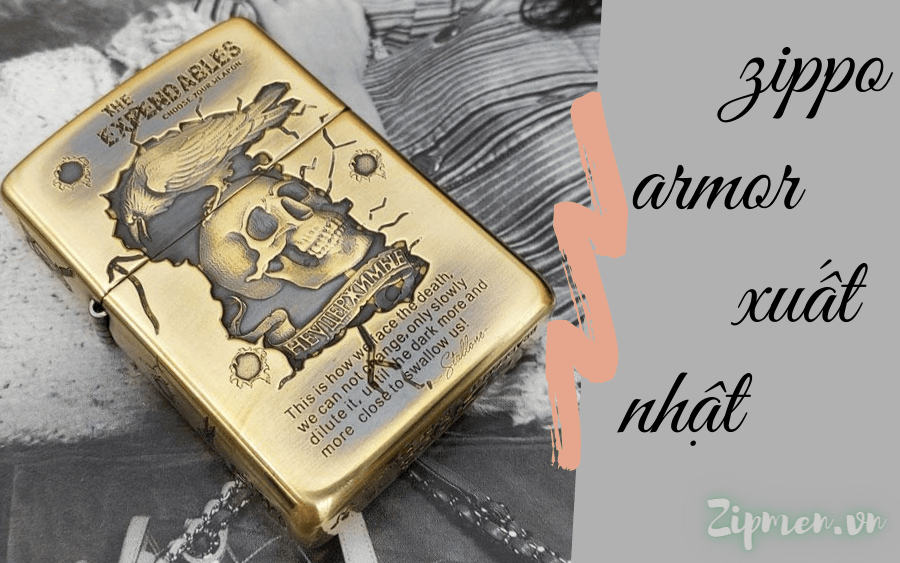 Ví dụ chiếc bật lửa Zippo xuất nhật