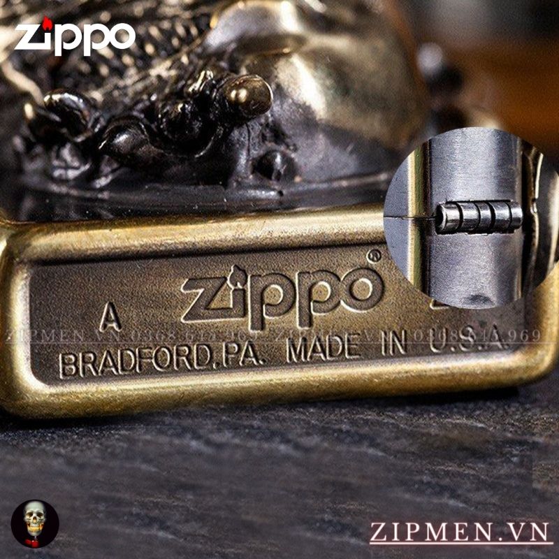 Zippo USA Emblem Thiện Ác