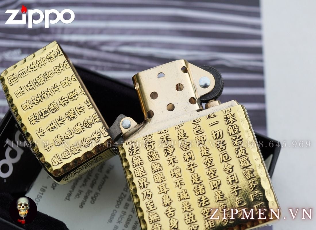 Zippo armor bát nhã tâm kinh