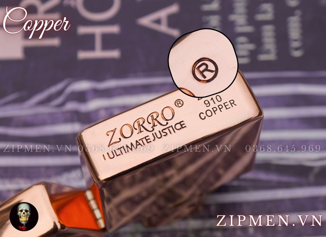Zorro 902 replica 1941 đồng đỏ nguyên chất