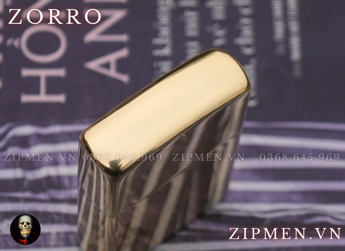Bật lửa zorro logo bao thuốc jet vàng