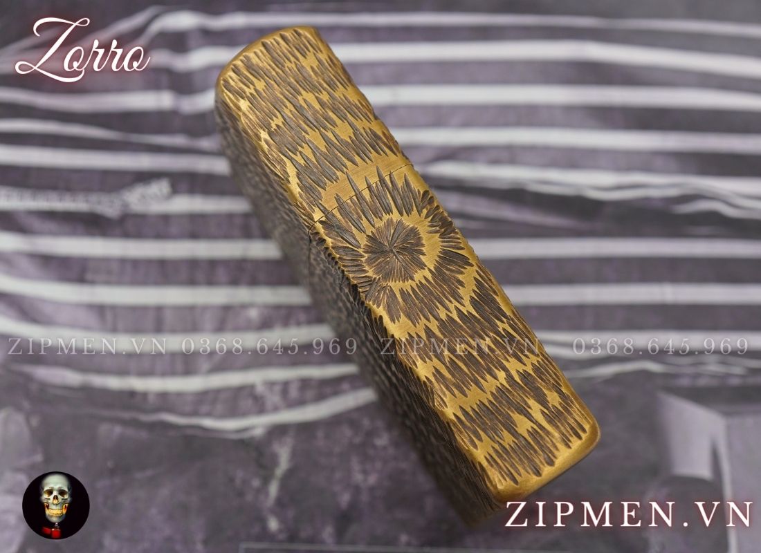 Zorro khắc vân gõ búa bằng tay