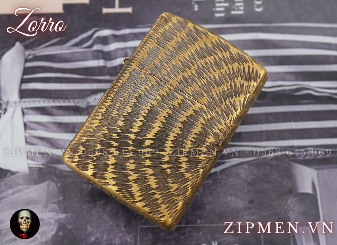 Zorro khắc vân gõ búa bằng tay