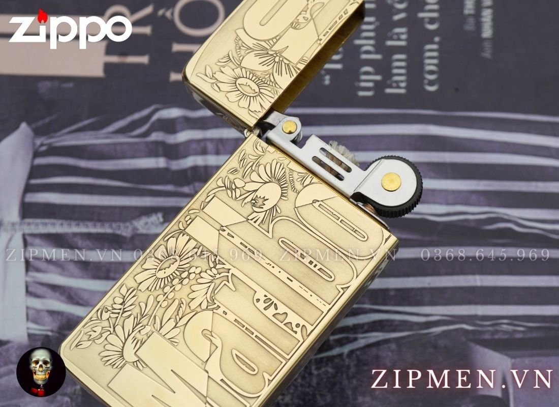 Bật lửa zorro siêu mỏng zc5 marlboro