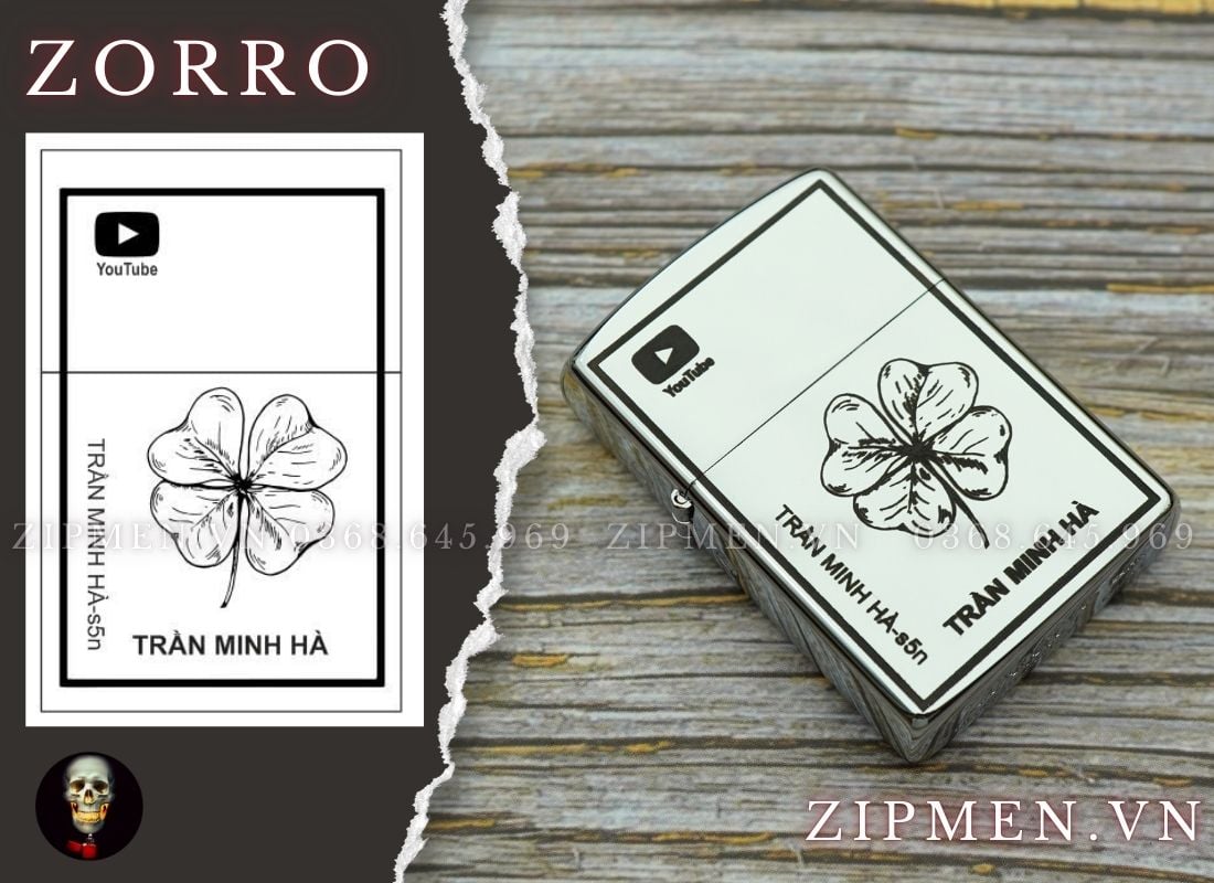 Hộp quẹt khắc theo yêu cầu