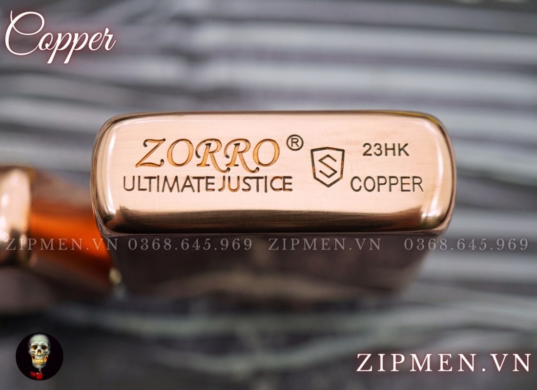 Zorro copper đồng đỏ vỏ ruột siêu dày