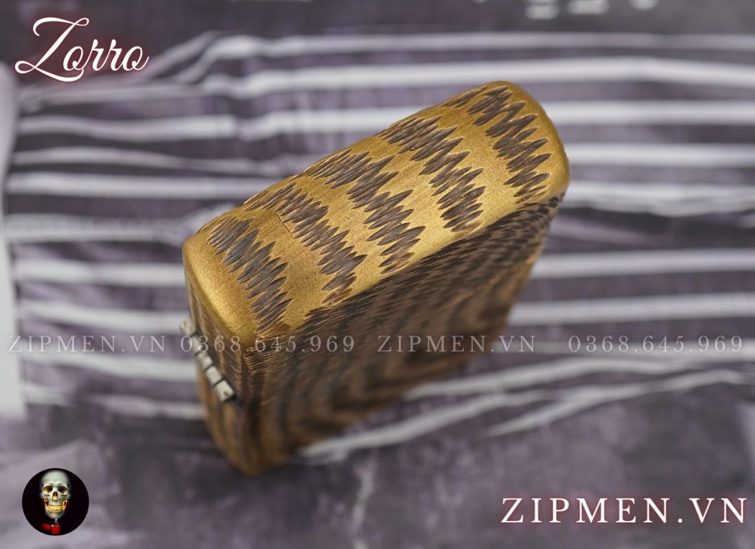 Zorro khắc vân gõ búa bằng tay