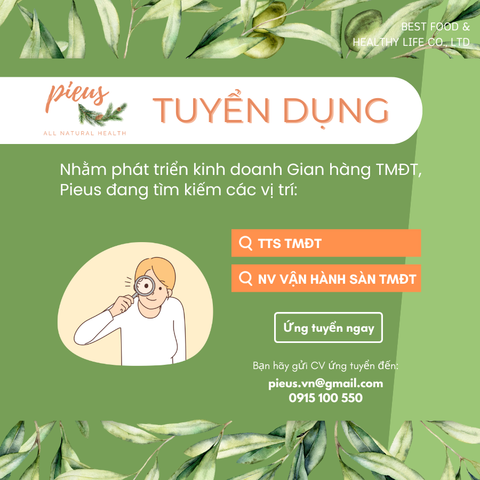 BEST FOOD & HEALTHY LIFE TUYỂN DỤNG | TTS ONLINE