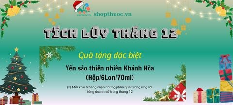 CHƯƠNG TRÌNH TÍCH LŨY THÁNG 12