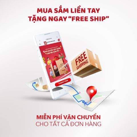 Mua sắm liền tay - Tặng ngay “free ship”