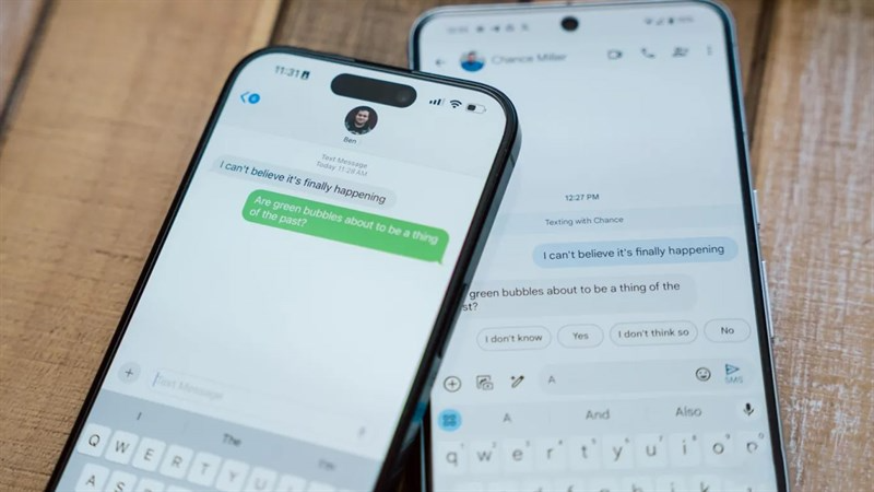Tin nhắn xanh lá của Apple sắp có thay đổi lớn