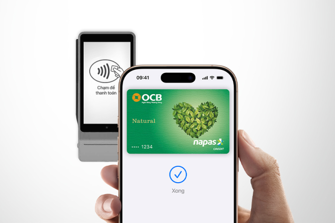 OCB giới thiệu Apple Pay cho chủ thẻ Napas