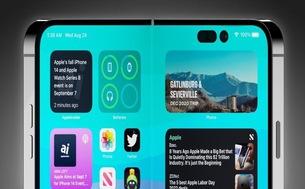 Apple đang phát triển tính năng “tự gập màn hình khi máy rơi” dành cho iPhone/iPad gập?
