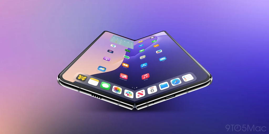 Lộ độ phân giải siêu chất của iPhone Fold màn hình gập