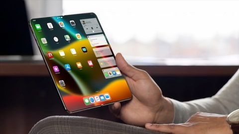 Apple tiến gần hơn đến iPhone màn hình gập