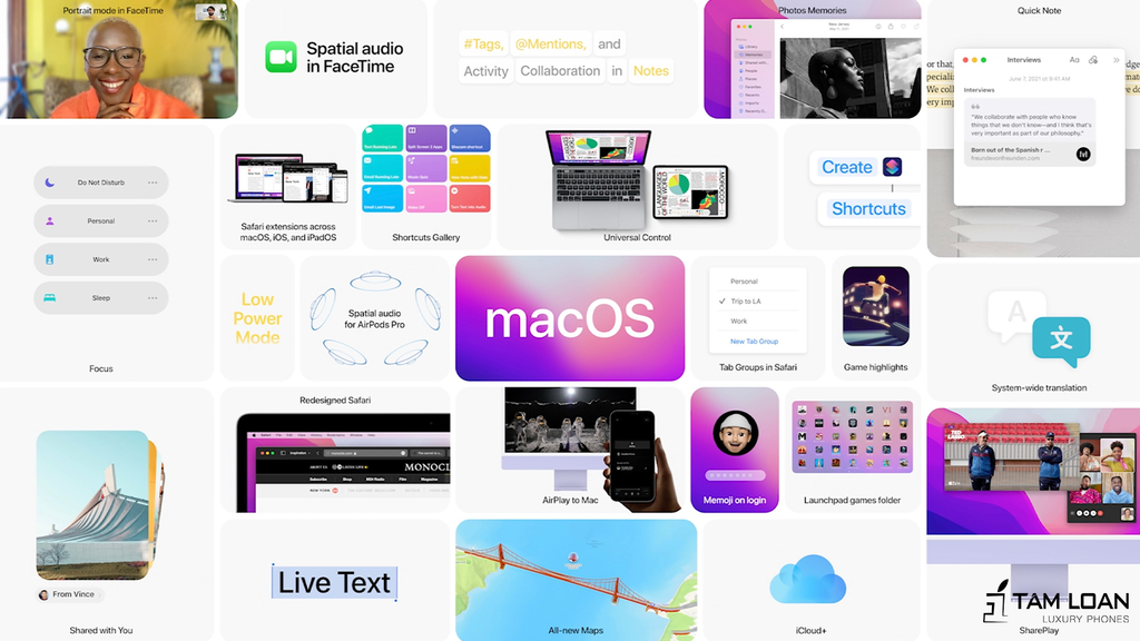 Apple giới thiệu macOS 12 Monterey với nhiều tính năng mạnh mẽ mới