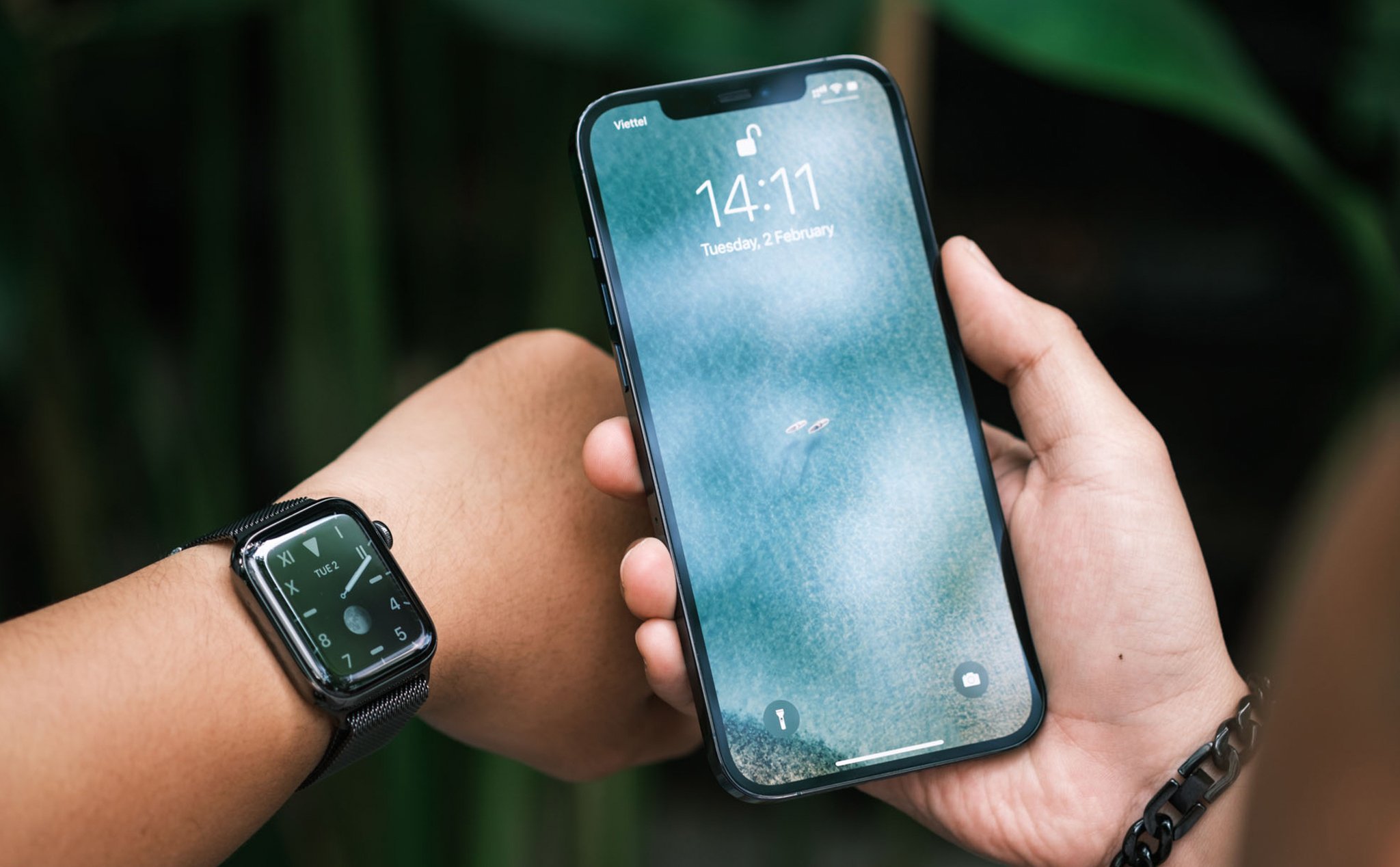 mở khóa iphone bằng apple watch