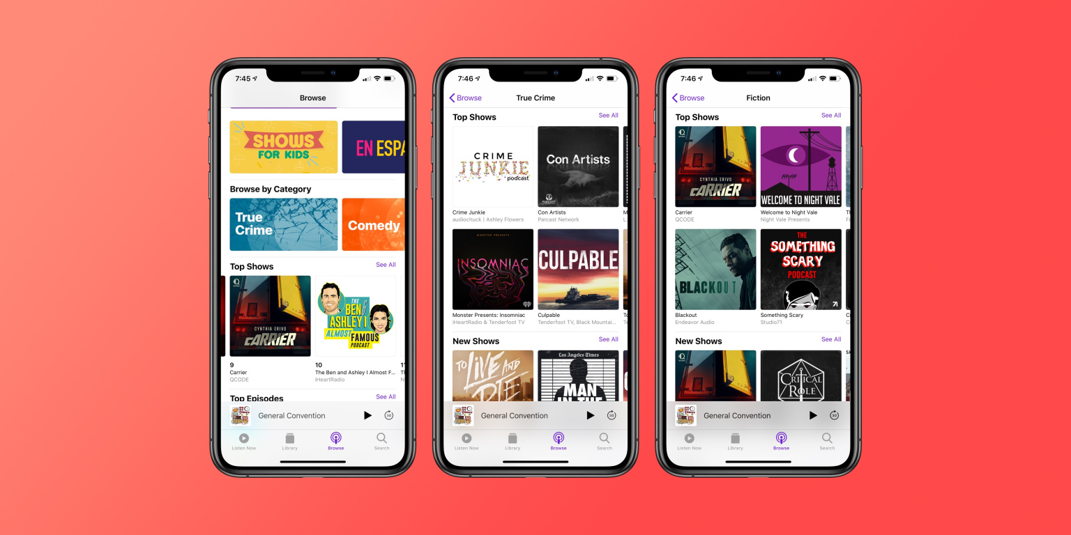 Apple Podcast trên iOS 14.5