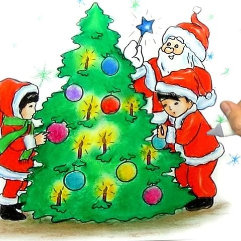 Nếu bạn muốn học cách vẽ ông già Noel và tuần lộc đơn giản nhất năm 2021, hãy đến với trang tô màu và theo dõi hướng dẫn chi tiết. Bạn sẽ có một bức tranh Giáng sinh tuyệt đẹp do chính tay mình vẽ.