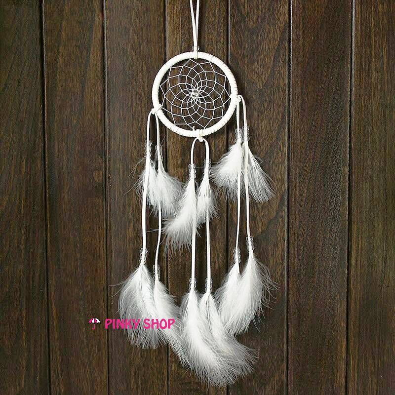 Dreamcatcher treo tường, Dreamcatcher handmade, dream catcher handmade decor trang trí phòng xinh lung linh Pinky Shop mã DRD29 [Tặng kèm đinh 3 chân và thiệp handmade]