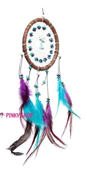 Dreamcatcher treo tường, Dreamcatcher handmade màu Thanh Tử decor trang trí phòng dễ thương Pinky Shop mã DRD32 [Tặng kèm đinh 3 chân và thiệp handmade]