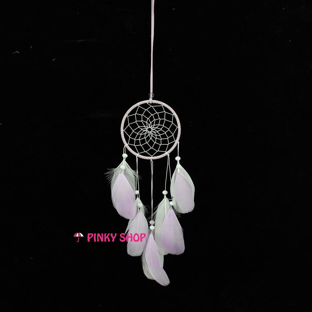 Dreamcatcher treo tường, Dreamcatcher handmade, dream catcher handmade Sa Bạch decor trang trí phòng sang trọng Pinky Shop mã DRD35 [Đảm bảo chất lượng, Hàng y hình]