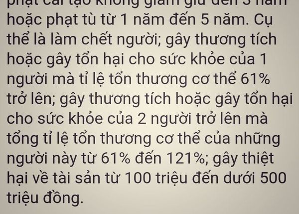 Giải quyết sao khi đâm hỏng xe khác